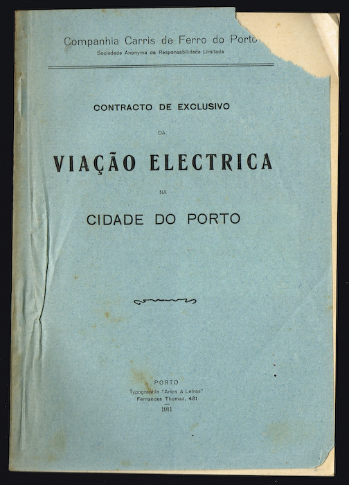 Contracto de Exclusivo da VIAO EECTRICA na Cidade do Porto